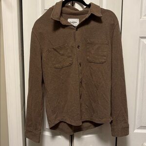 Goodfellow & Co Chocolate Brown Casual Shirt